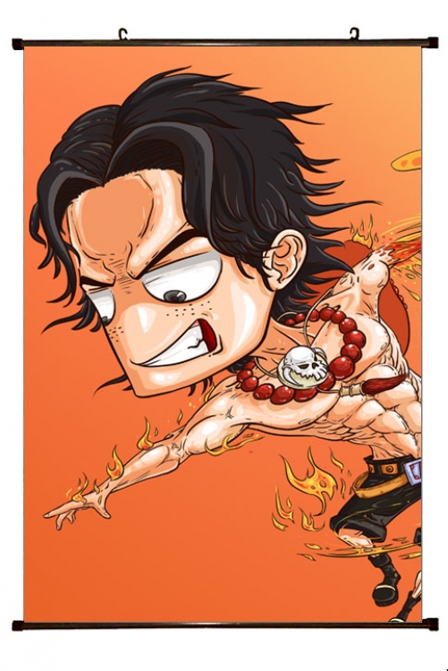 One Piece Anime Plastic pole cloth painting Wall Scroll 60X90CM H1-347 NO FILLING