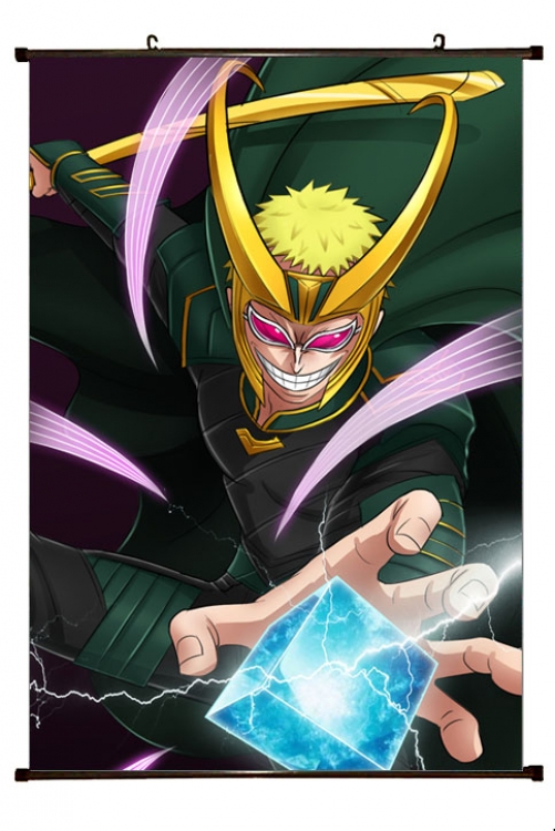 One Piece Anime Plastic pole cloth painting Wall Scroll 60X90CM H1-273A NO FILLING