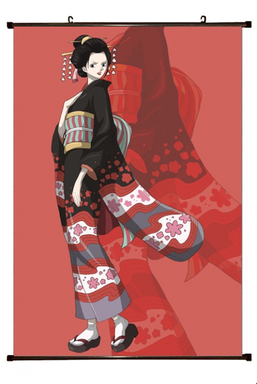 One Piece Anime Plastic pole cloth painting Wall Scroll 60X90CM H1-258 NO FILLING