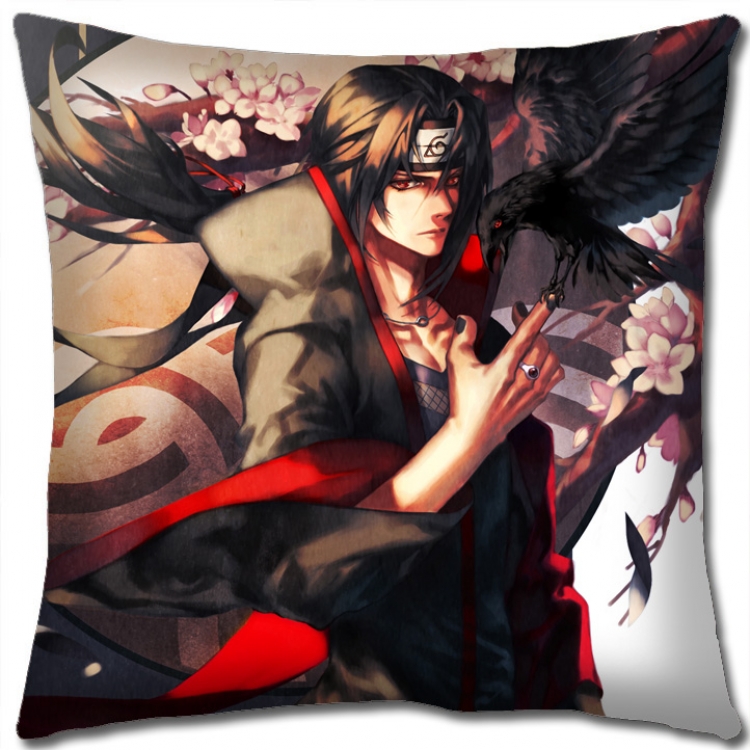 Naruto Anime square full-color pillow cushion 45X45CM H7-324 NO FILLING