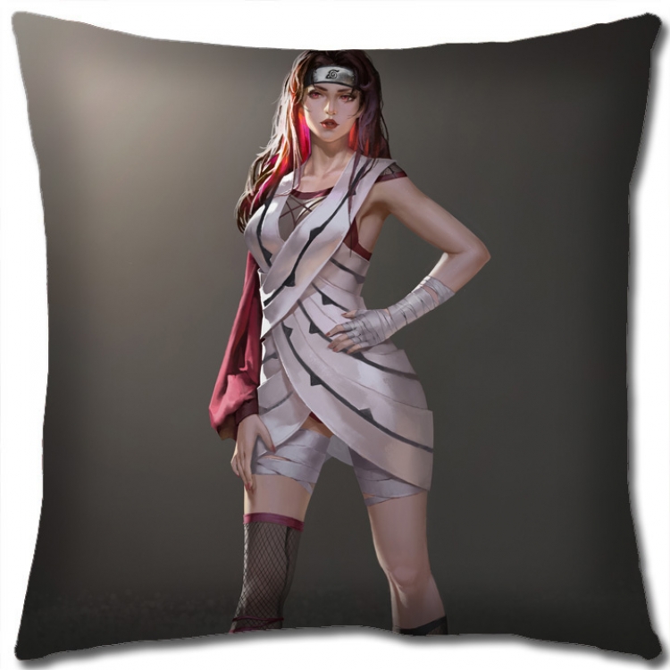 Naruto Anime square full-color pillow cushion 45X45CM  H7-475 NO FILLING