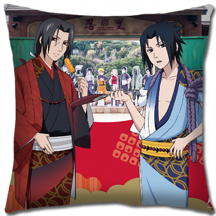 Naruto Anime square full-color pillow cushion 45X45CM H7-336 NO FILLING