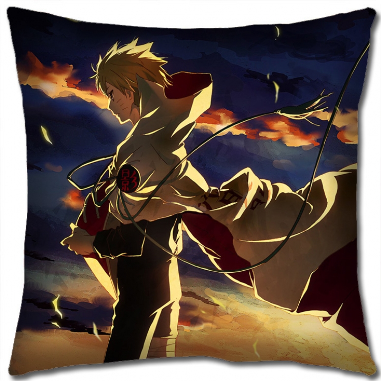 Naruto Anime square full-color pillow cushion 45X45CM H7-468 NO FILLING