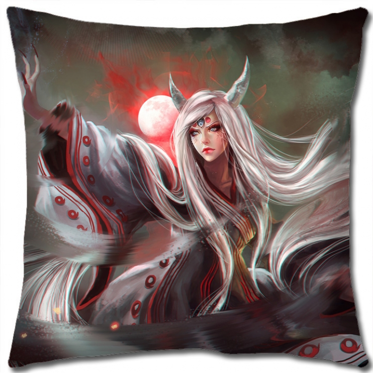 Naruto Anime square full-color pillow cushion 45X45CM H7-397 NO FILLING