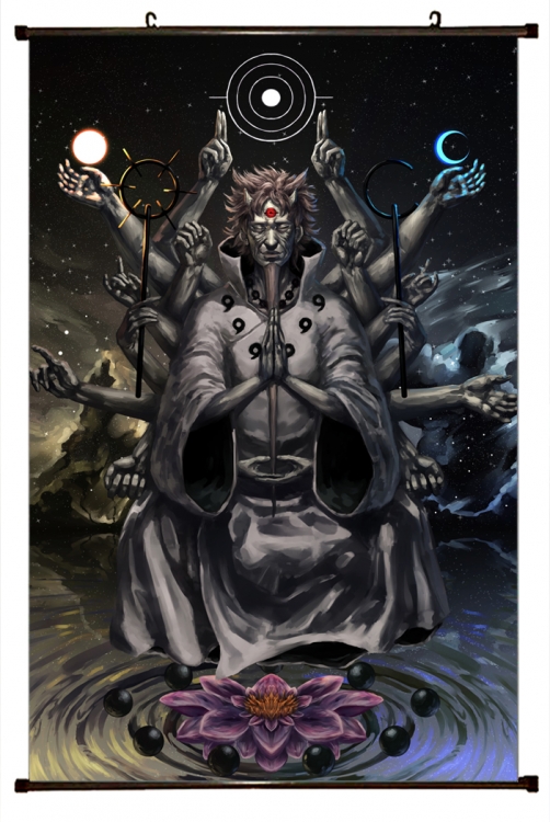 Naruto Anime Plastic pole cloth painting Wall Scroll 60X90CM H7-331 NO FILLING