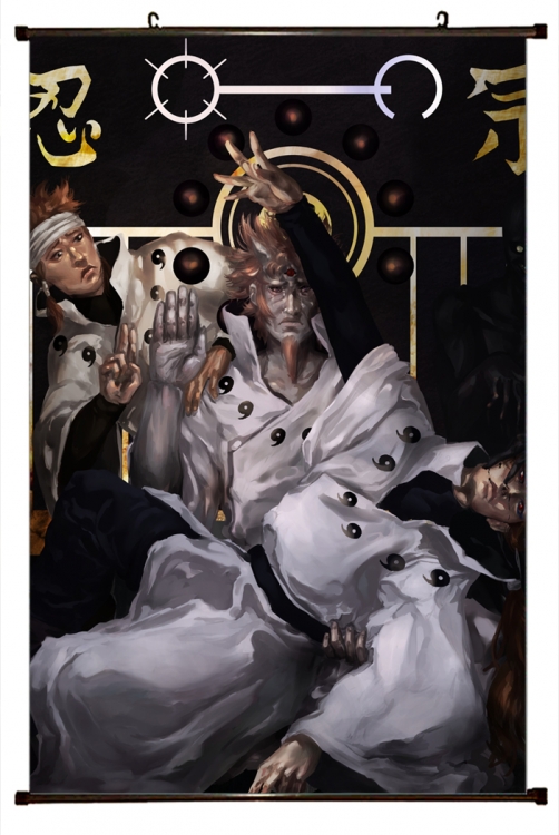 Naruto Anime Plastic pole cloth painting Wall Scroll 60X90CM H7-332 NO FILLING