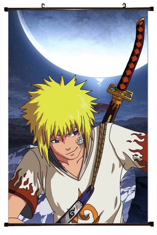Naruto Anime Plastic pole cloth painting Wall Scroll 60X90CM H7-516 NO FILLING