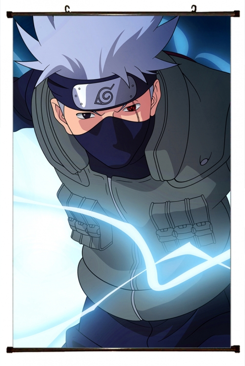 Naruto Anime Plastic pole cloth painting Wall Scroll 60X90CM H7-489 NO FILLING