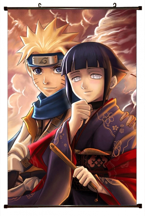 Naruto Anime Plastic pole cloth painting Wall Scroll 60X90CM H7-485 NO FILLING