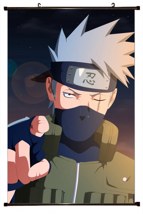 Naruto Anime Plastic pole cloth painting Wall Scroll 60X90CM H7-495 NO FILLING
