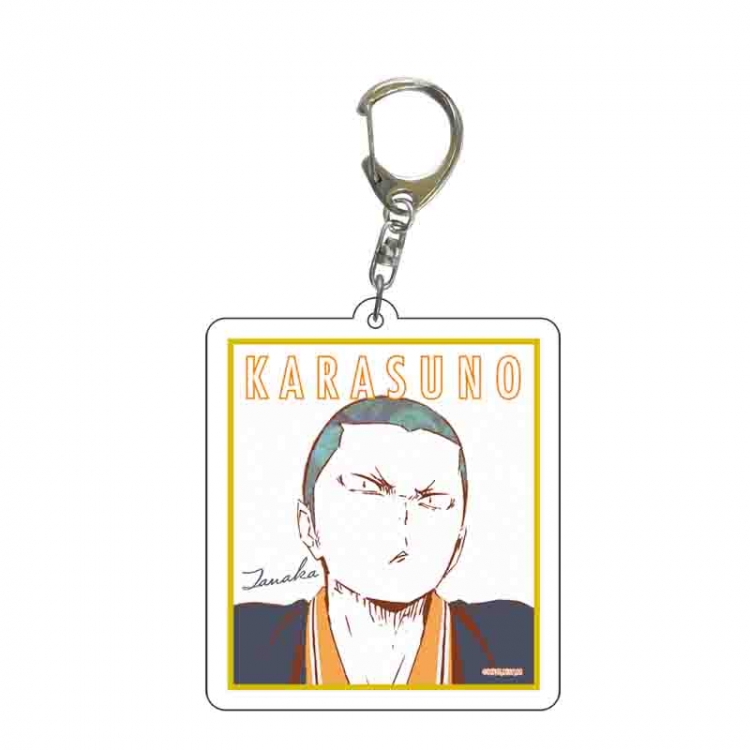 Chain Haikyuu!! acrylic keychain price for 5 pcs 6084