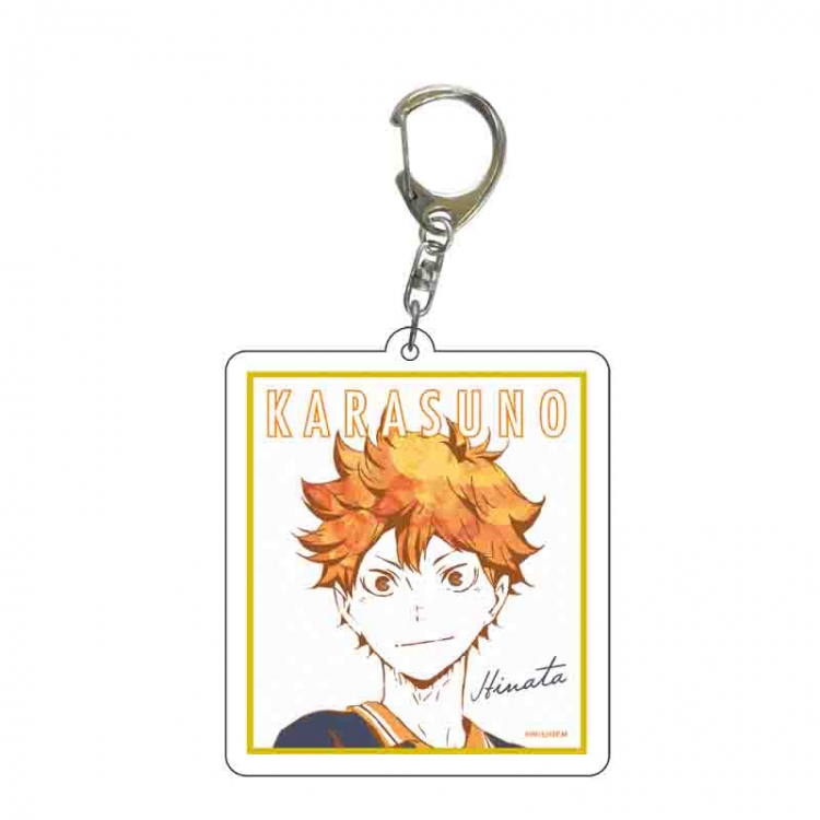 Chain Haikyuu!! acrylic keychain price for 5 pcs 6079