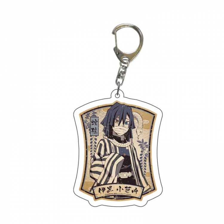 Demon Slayer Kimets acrylic keychain price for 5 pcs 6055