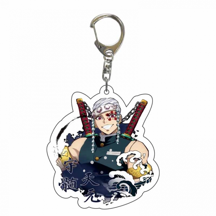 Demon Slayer Kimets Anime acrylic keychain price for 5 pcs 5226