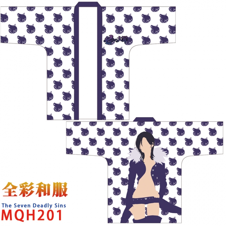 The Seven Deadly Sins Full-color kimono Free Size Book two days in advance cos dress MQH201