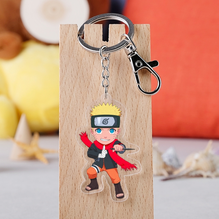 Naruto Anime acrylic keychain price for 5 pcs 2559