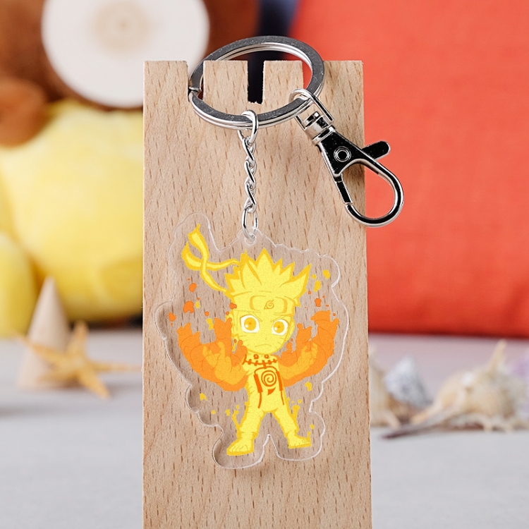 Naruto Anime acrylic keychain price for 5 pcs 2572