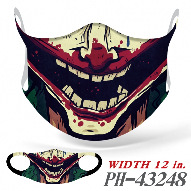 Full color Ice silk sea mless Mask   price for 5 pcs PH43248A