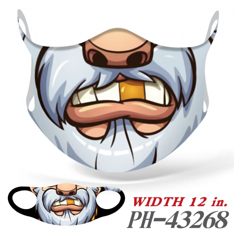 Full color Ice silk seamless Mask   price for 5 pcs PH43268A