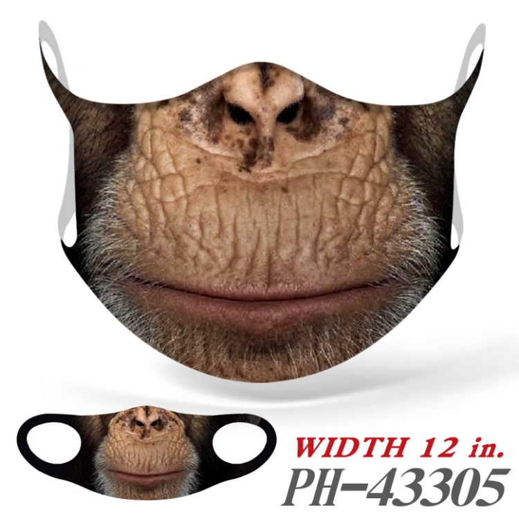 Full color Ice silk seamless Mask   price for 5 pcs PH43305A