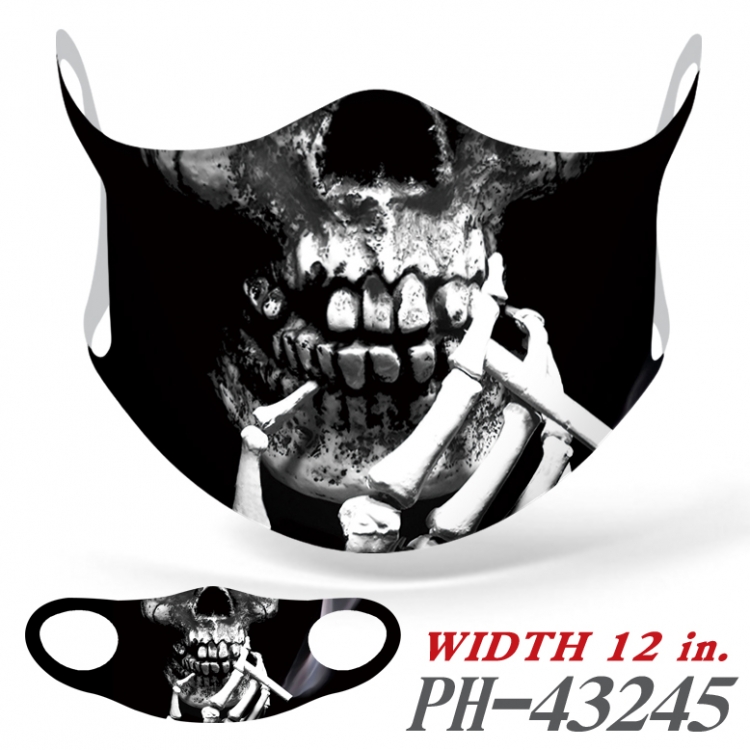 Full color Ice silk seamless Mask   price for 5 pcs PH43245A