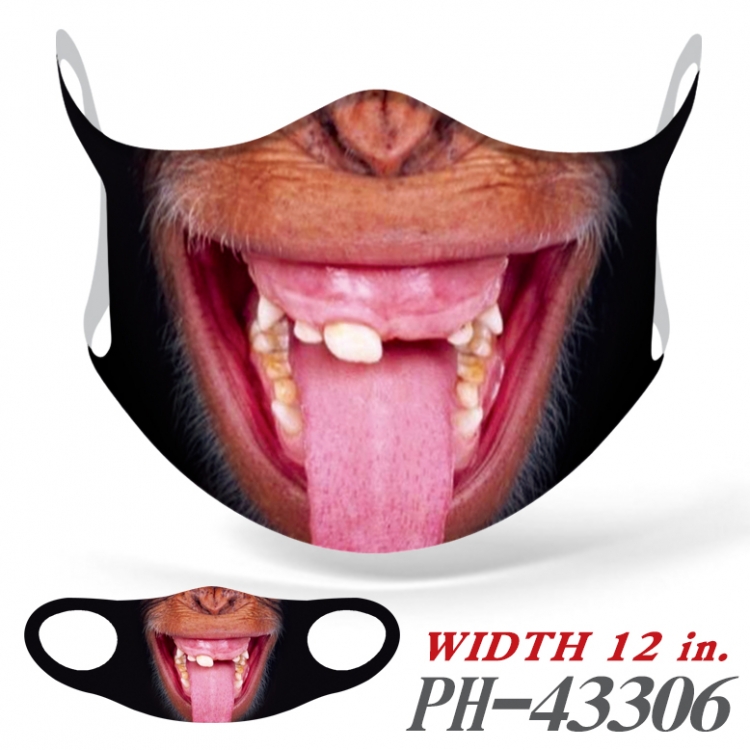 Full color Ice silk seamless Mask   price for 5 pcs PH43306A