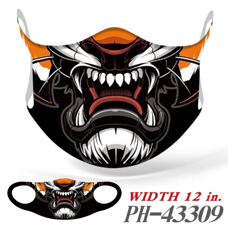 Full color Ice silk seamless Mask   price for 5 pcs PH43309A