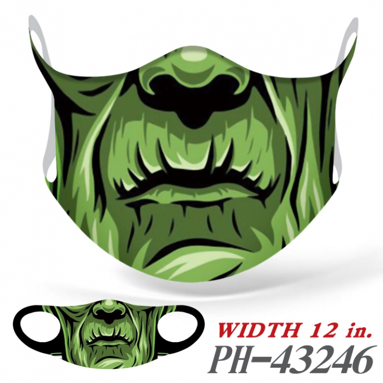 Full color Ice silk seamless Mask   price for 5 pcs PH43246A