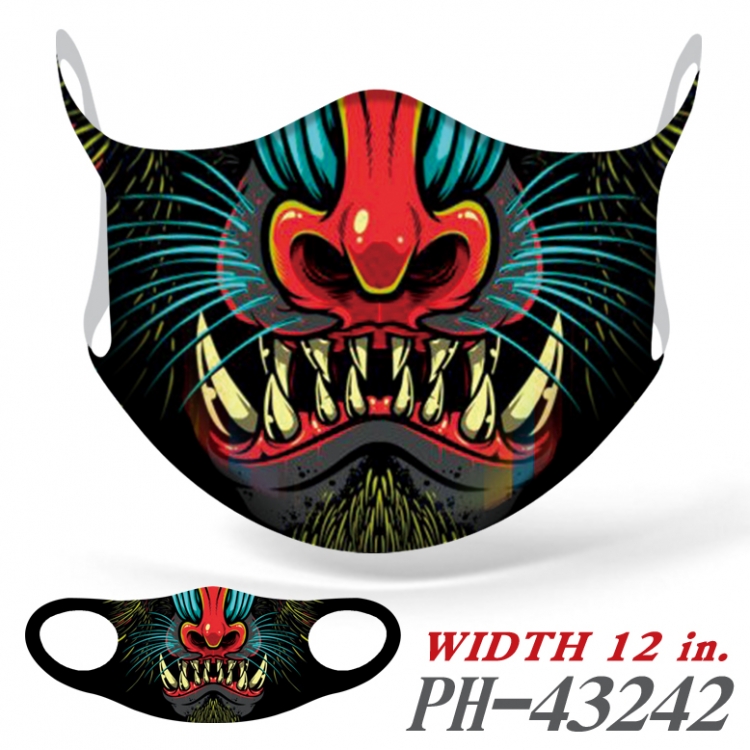 Full color Ice silk seamless Mask   price for 5 pcs PH43242A