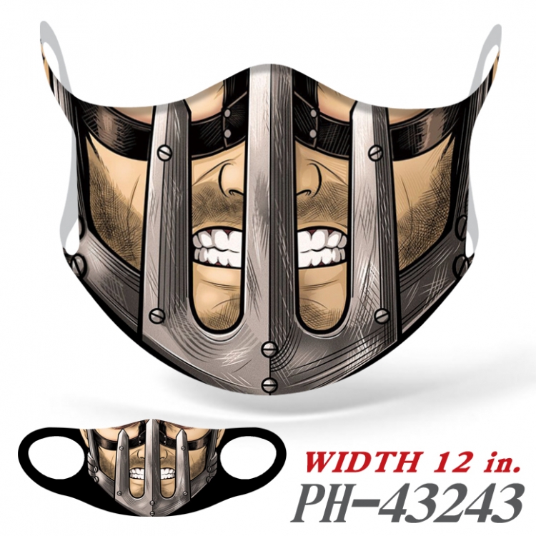 Full color Ice silk seamless Mask   price for 5 pcs PH43243A