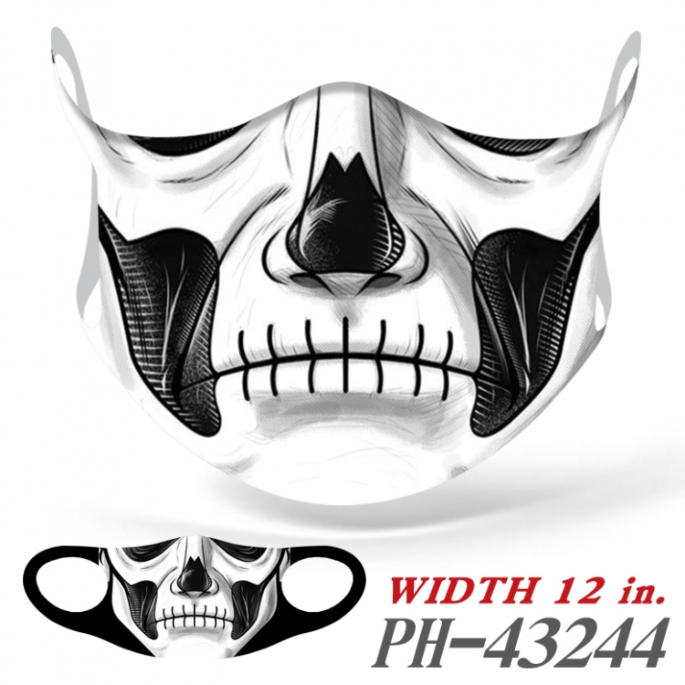 Full color Ice silk seamless Mask   price for 5 pcs PH43244A