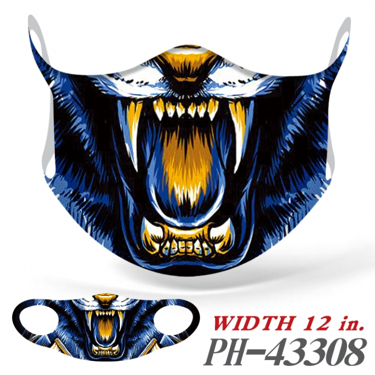 Full color Ice silk seamless Mask   price for 5 pcs PH43308A