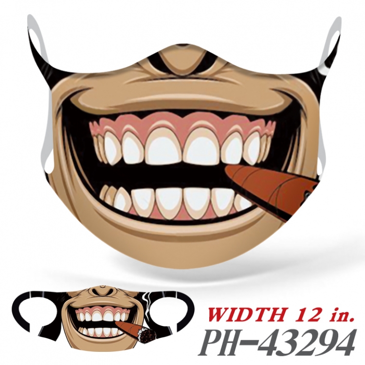 Full color Ice silk seamless Mask   price for 5 pcs PH43294A