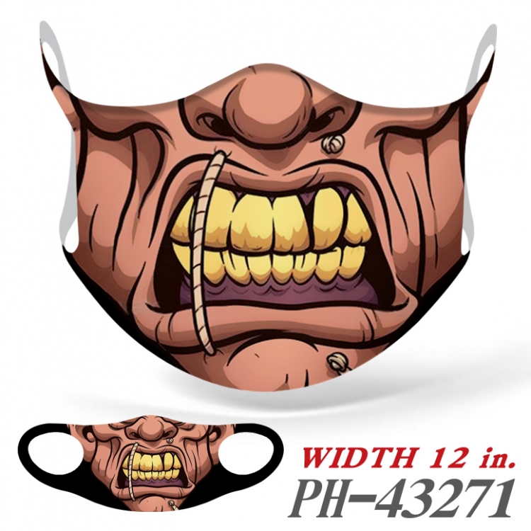 Full color Ice silk seamless Mask   price for 5 pcs PH43271A