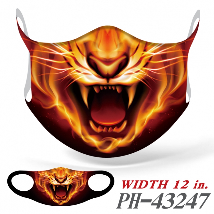 Full color Ice silk seamless Mask   price for 5 pcs PH43247A