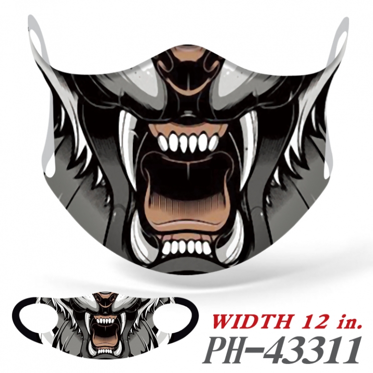 Full color Ice silk seamless Mask   price for 5 pcs PH43311A