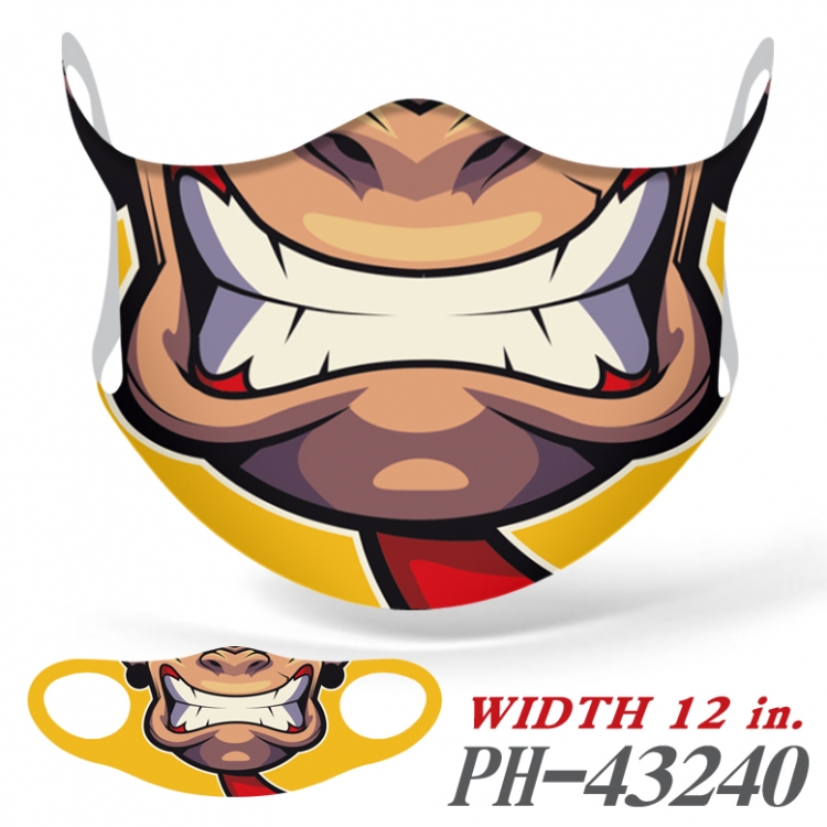 Full color Ice silk seamless Mask   price for 5 pcs PH43240A