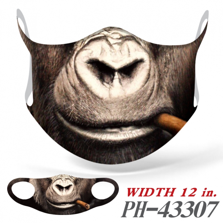 Full color Ice silk seamless Mask   price for 5 pcs PH43307A