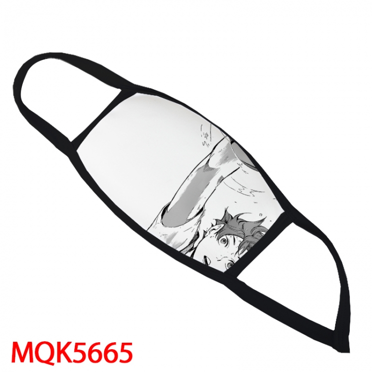 Haikyuu!! Color printing Space cotton Masks price for 5 pcs MQK5665