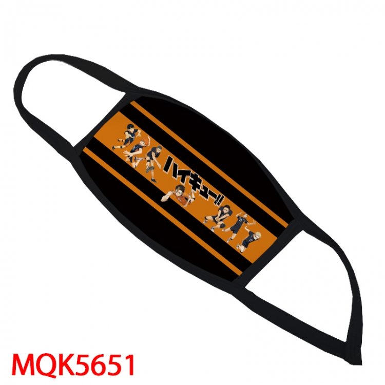 Haikyuu!! Color printing Space cotton Masks price for 5 pcs MQK5651
