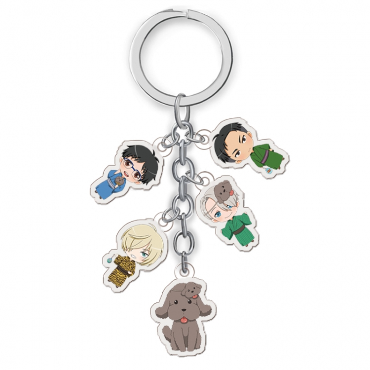 Yuri !!! on Ice  Anime acrylic keychain price for 5 pcs A083