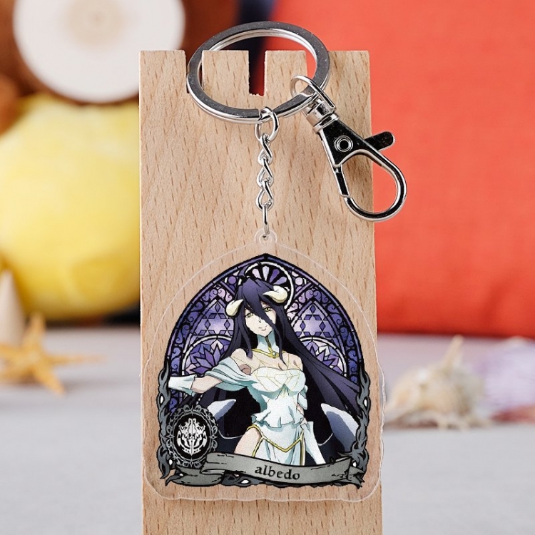 Overlord Anime acrylic keychain price for 5 pcs 3581