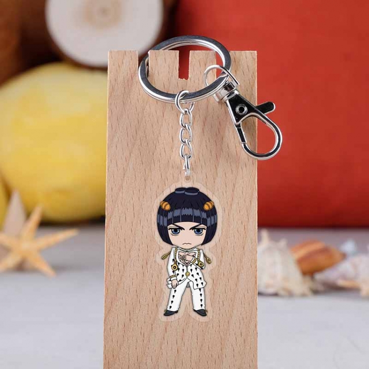 JoJos Bizarre Adventure Anime acrylic keychain price for 5 pcs 4364