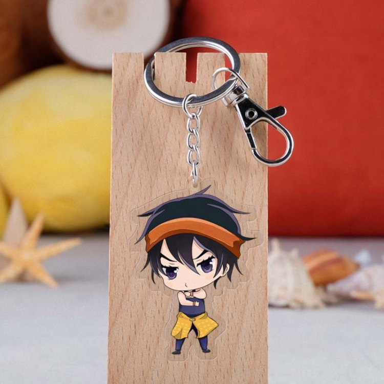 JoJos Bizarre Adventure Anime acrylic keychain price for 5 pcs 3746