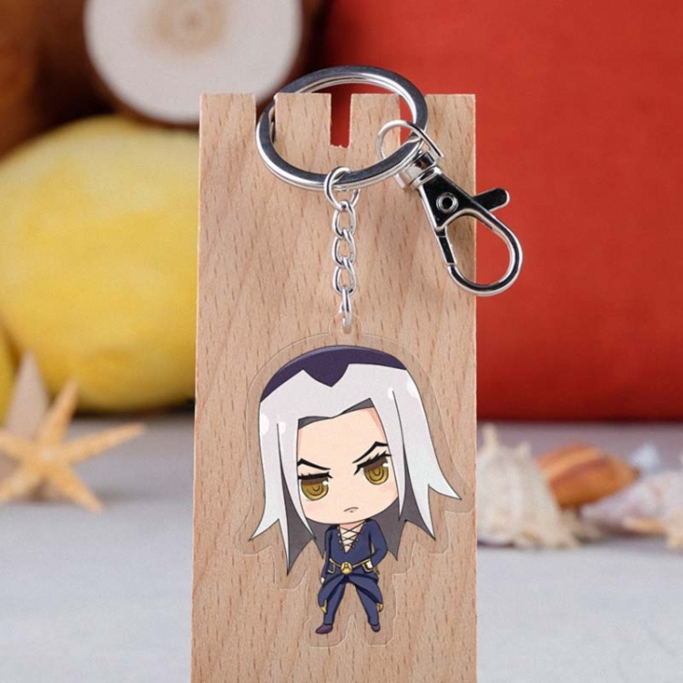 JoJos Bizarre Adventure Anime acrylic keychain price for 5 pcs 3745