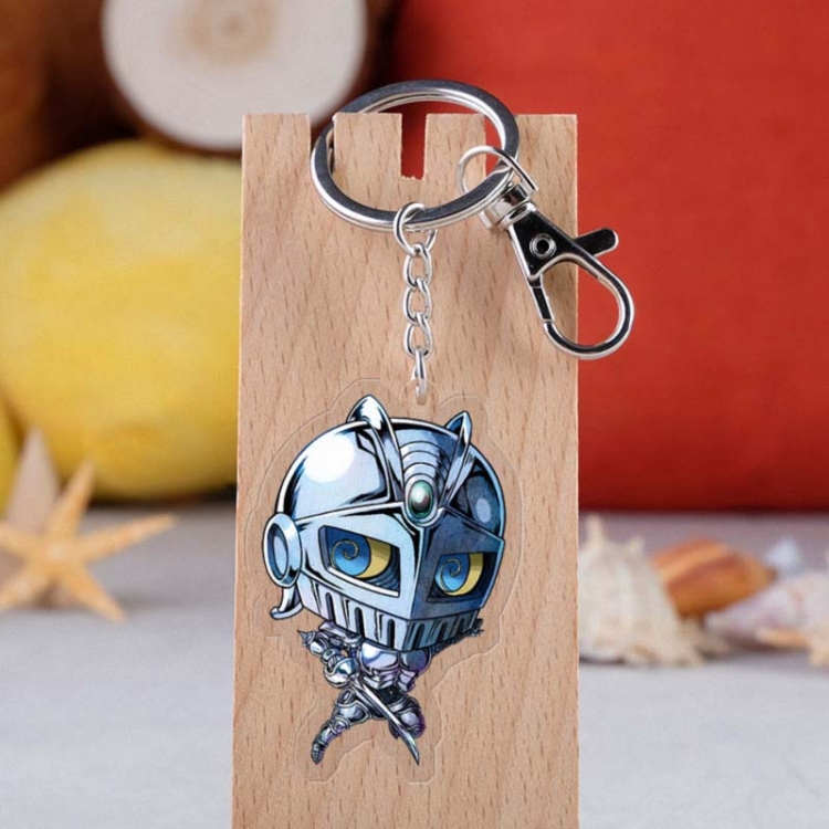 JoJos Bizarre Adventure Anime acrylic keychain price for 5 pcs 3755