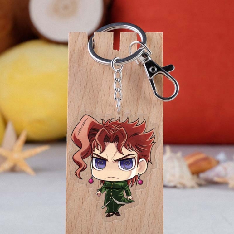 JoJos Bizarre Adventure Anime acrylic keychain price for 5 pcs 3749