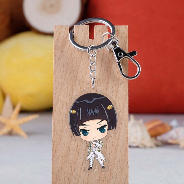 JoJos Bizarre Adventure Anime acrylic keychain price for 5 pcs 3742