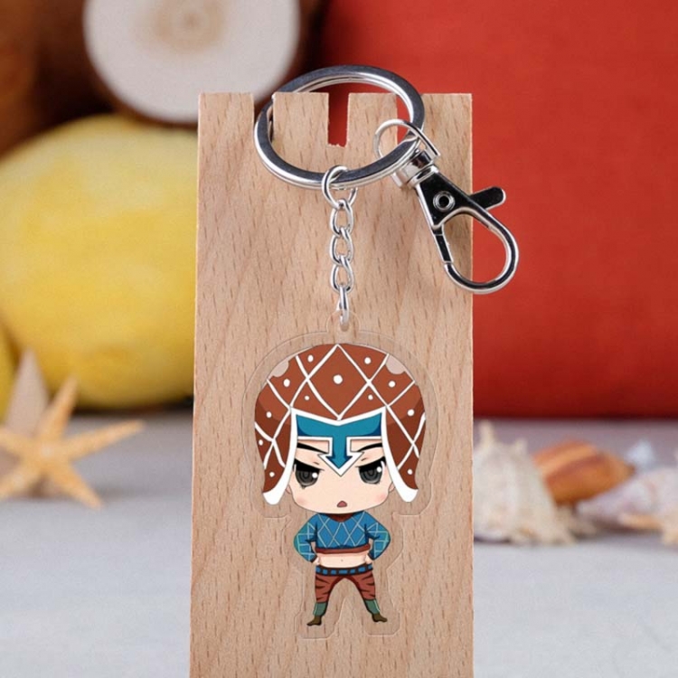 JoJos Bizarre Adventure Anime acrylic keychain price for 5 pcs 3741