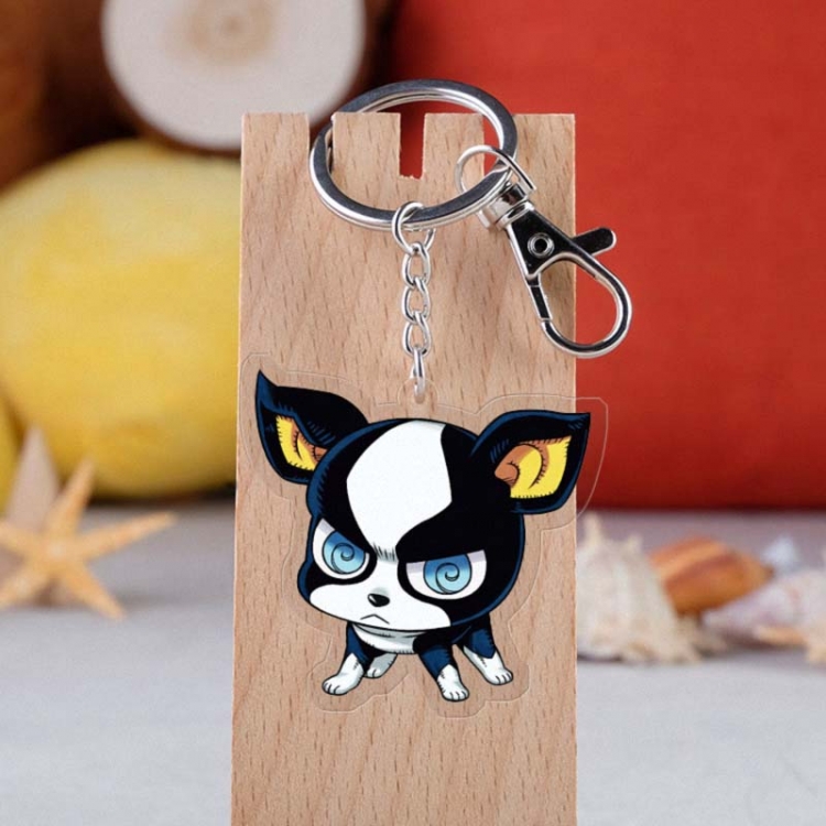 JoJos Bizarre Adventure Anime acrylic keychain price for 5 pcs 3752